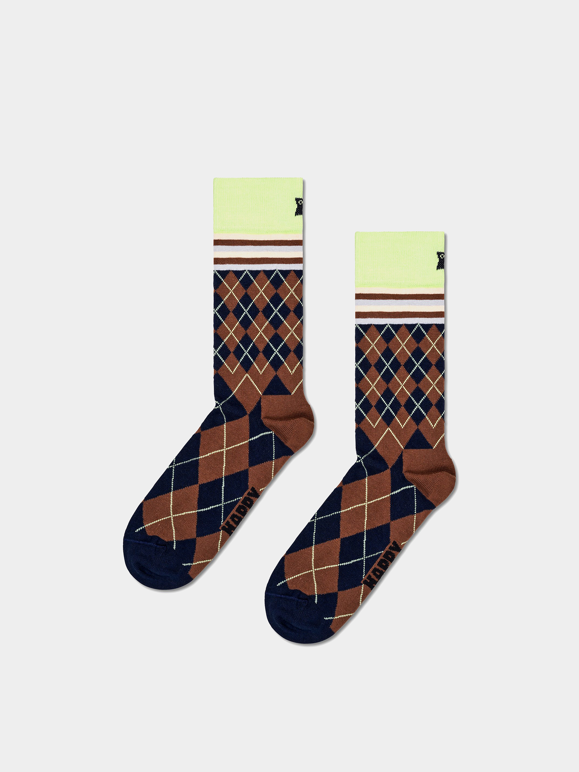 Skarpetki Happy Socks Mixed Argyle (navy)