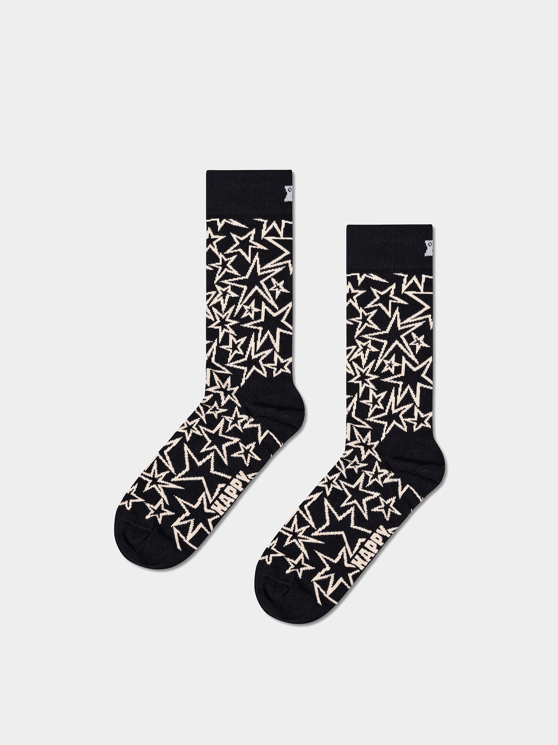 Skarpetki Happy Socks 3-Pack Black And White (black)