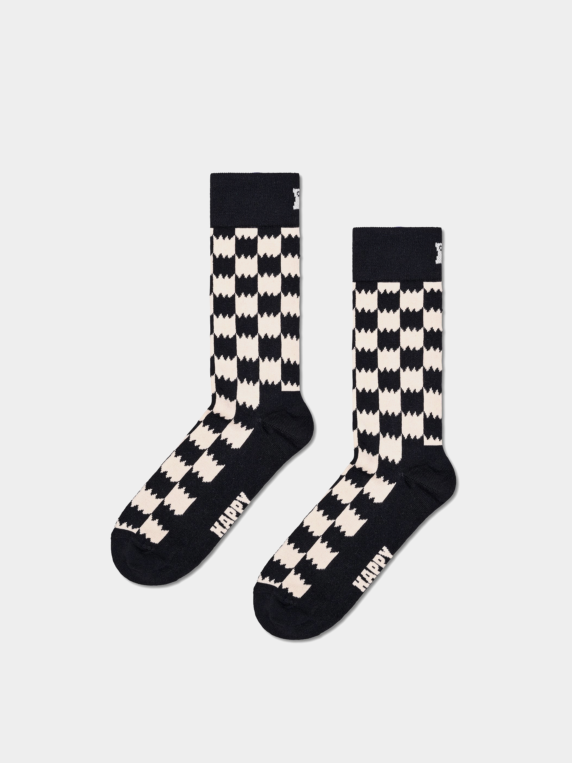 Skarpetki Happy Socks 3-Pack Black And White (black)