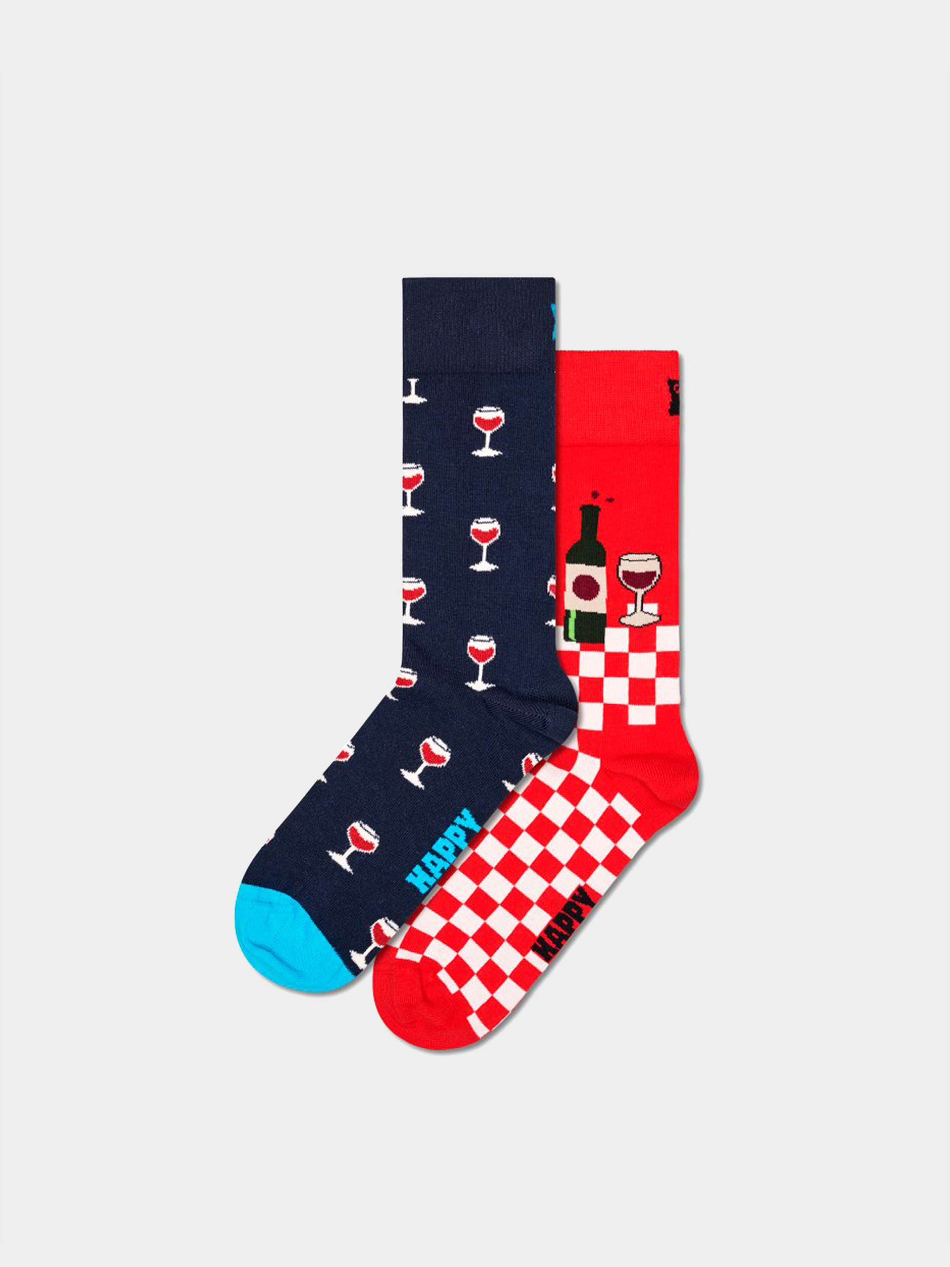 Skarpetki Happy Socks 2-Pack Wine (blue)