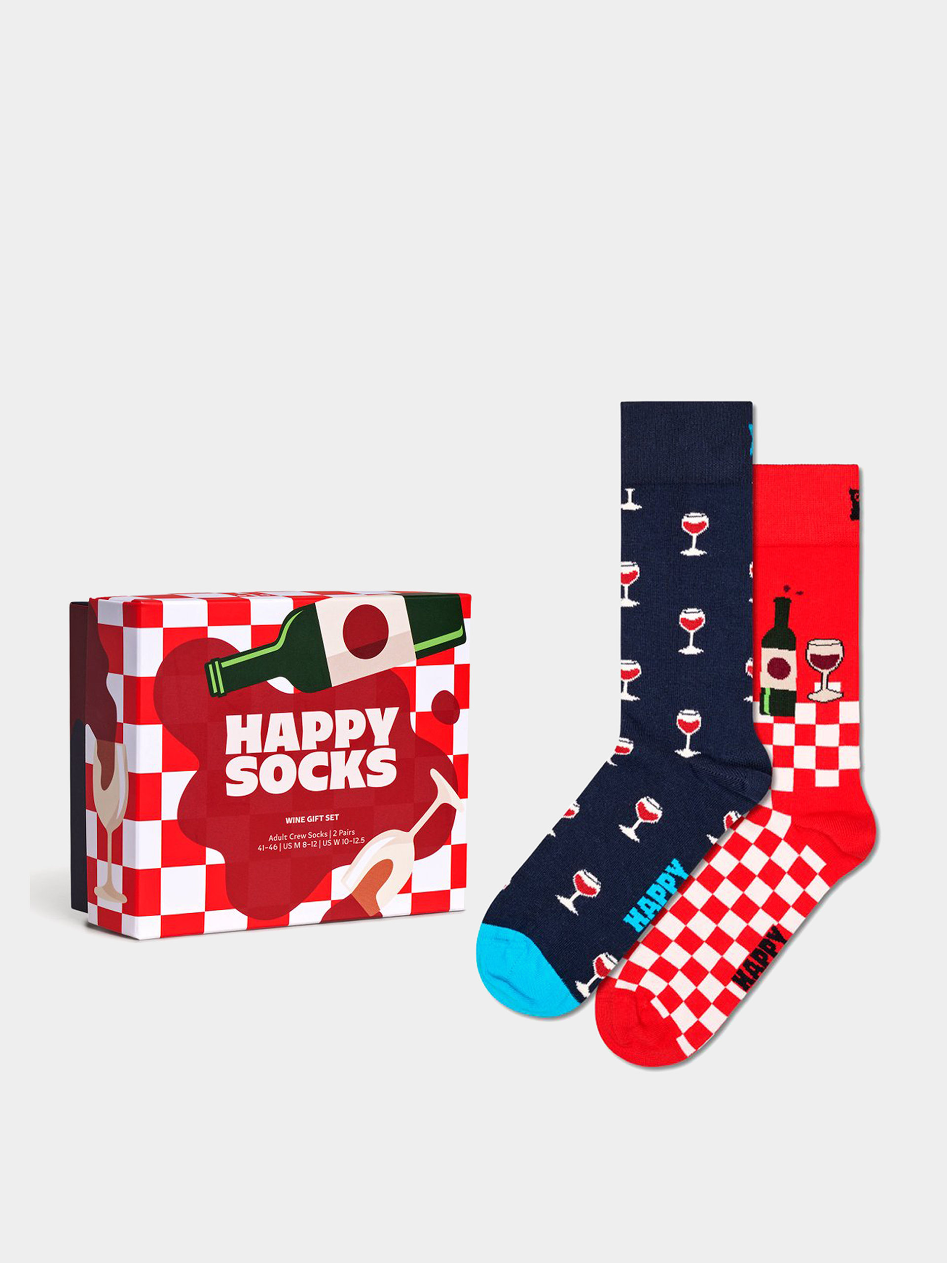 Skarpetki Happy Socks 2-Pack Wine (blue)