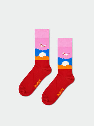 Skarpetki Happy Socks Airplane (pink)