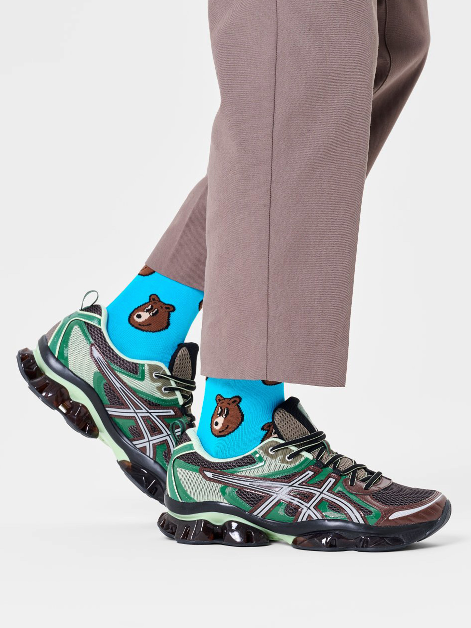 Skarpetki Happy Socks Bear (turquoise)