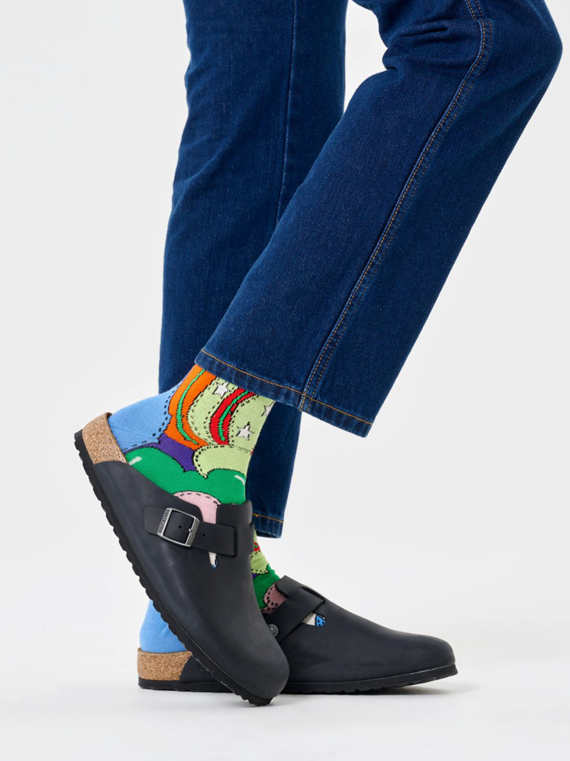 Skarpetki Happy Socks Wrangler Desert Rose (blue)