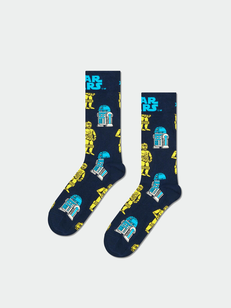 Skarpetki Happy Socks Star Wars R2D2 & C3PO (navy)