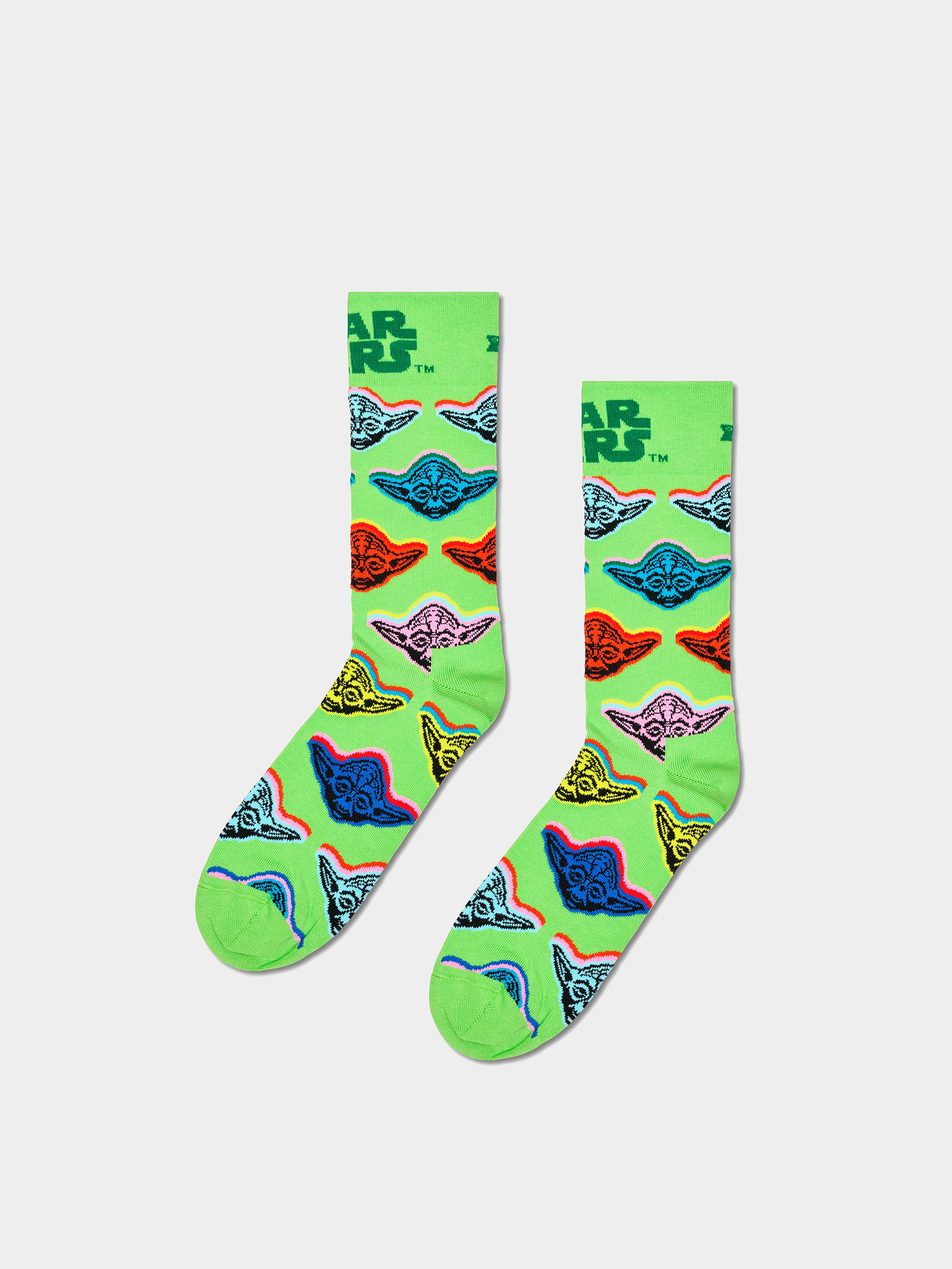 Skarpetki Happy Socks Star Wars Yoda (light green)