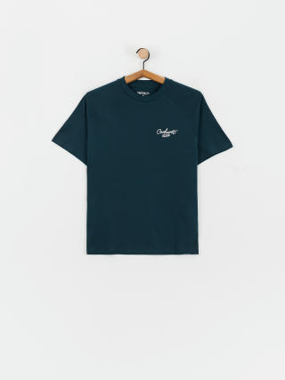 T-shirt Carhartt WIP Signature Wmn (duck blue/white)