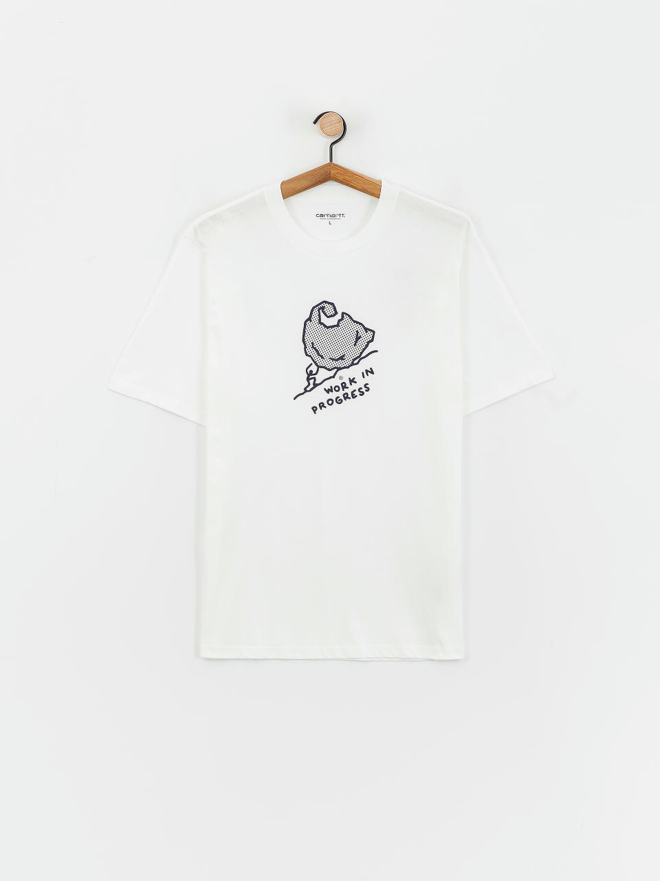 T-shirt Carhartt WIP Move On Up (white/black)