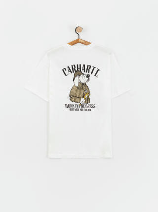 T-shirt Carhartt WIP Inspector (white)