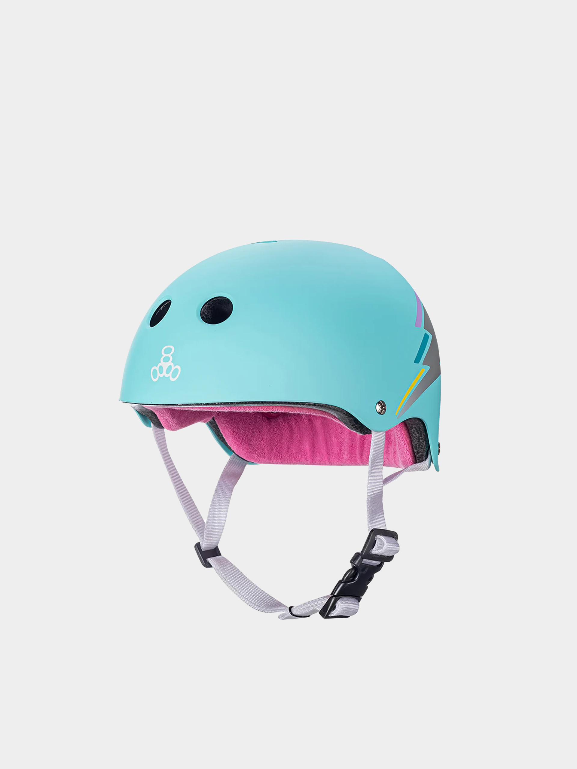 Kask Triple Eight The Certified Sweatsaver Helmet (teal hologram)