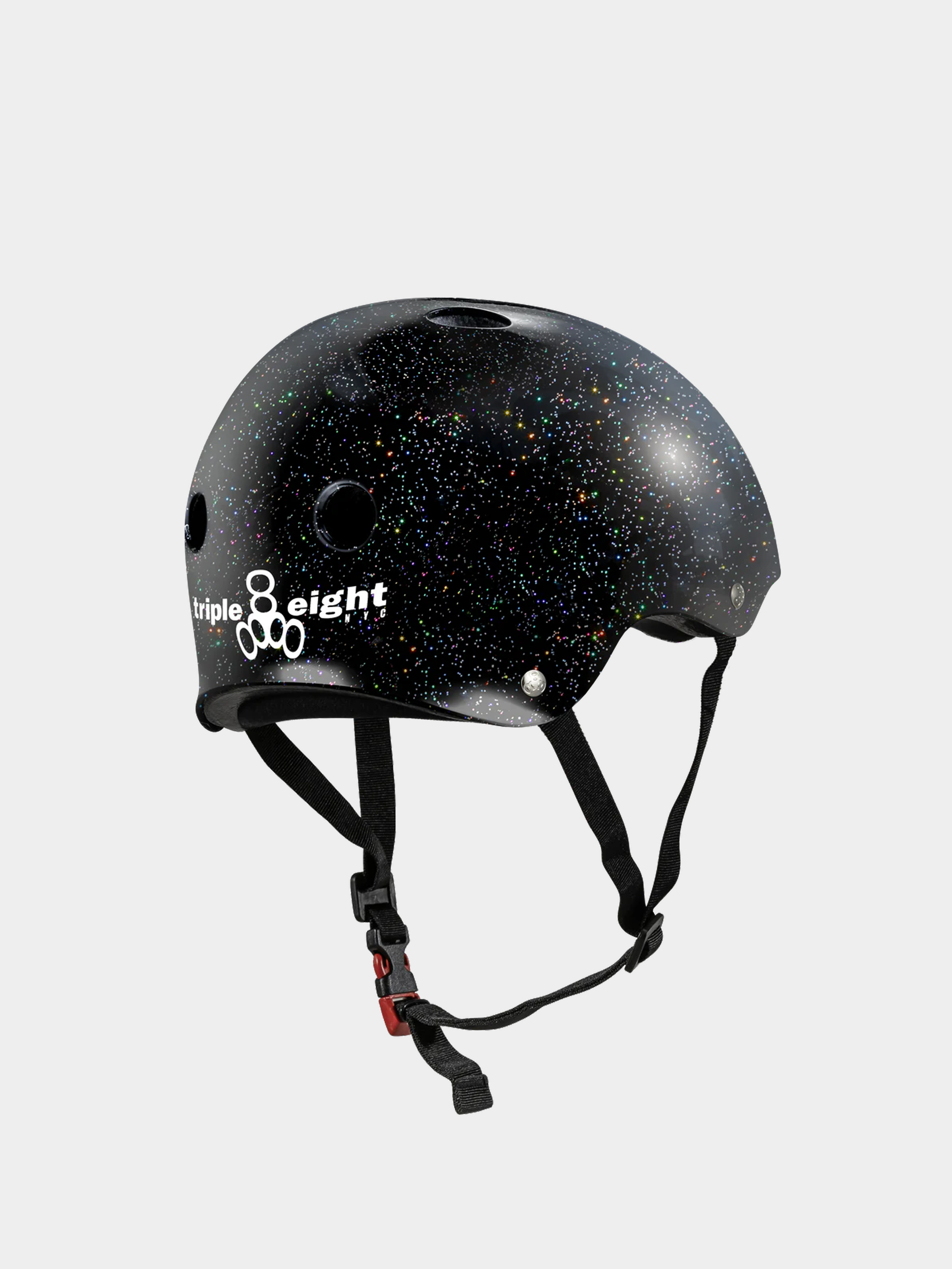 Kask Triple Eight The Certified Sweatsaver Helmet (black glitter)