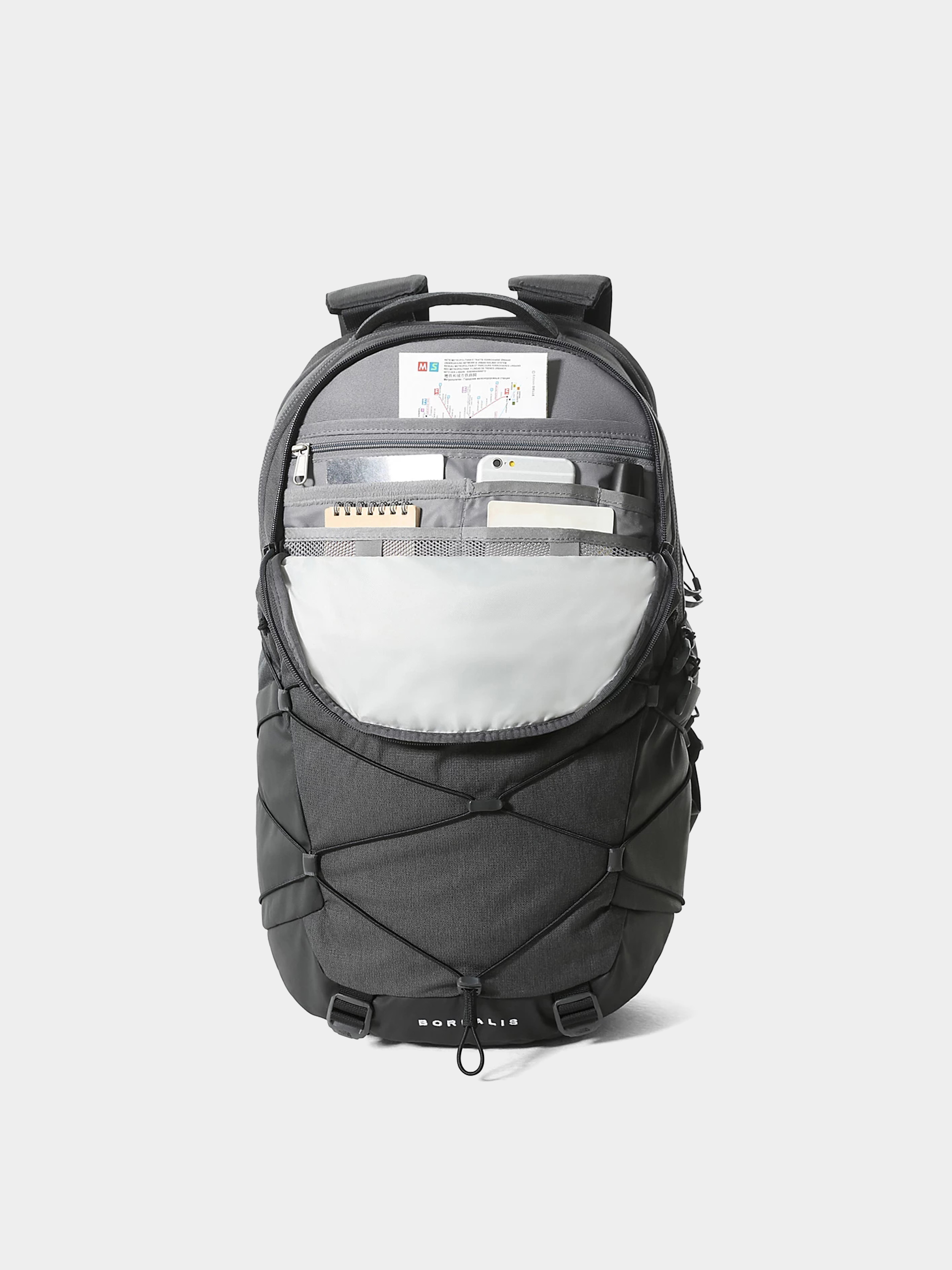Plecak The North Face Borealis (asphalt grey light heat)