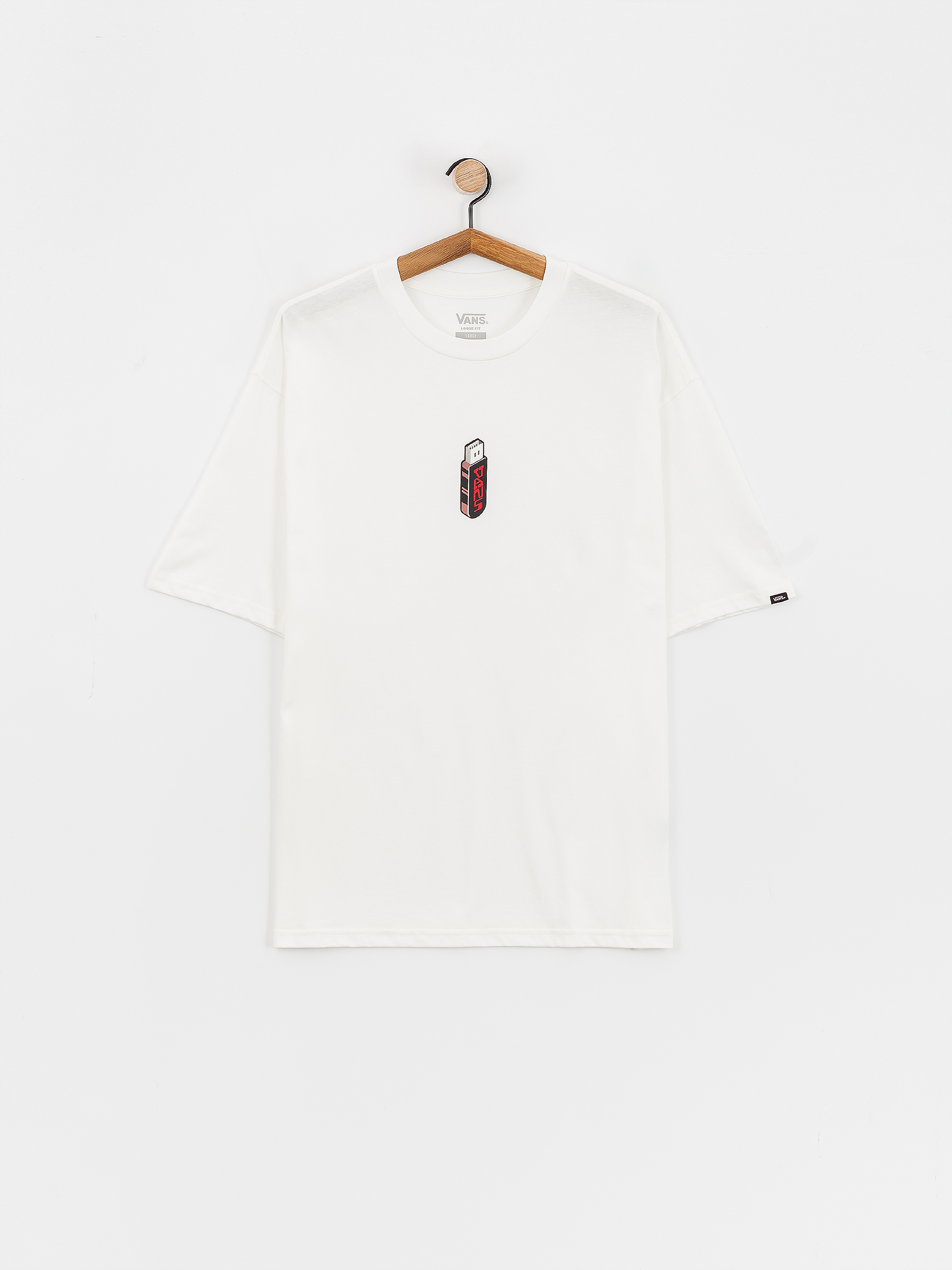 T-shirt Vans Jump Drive (marshmallow)