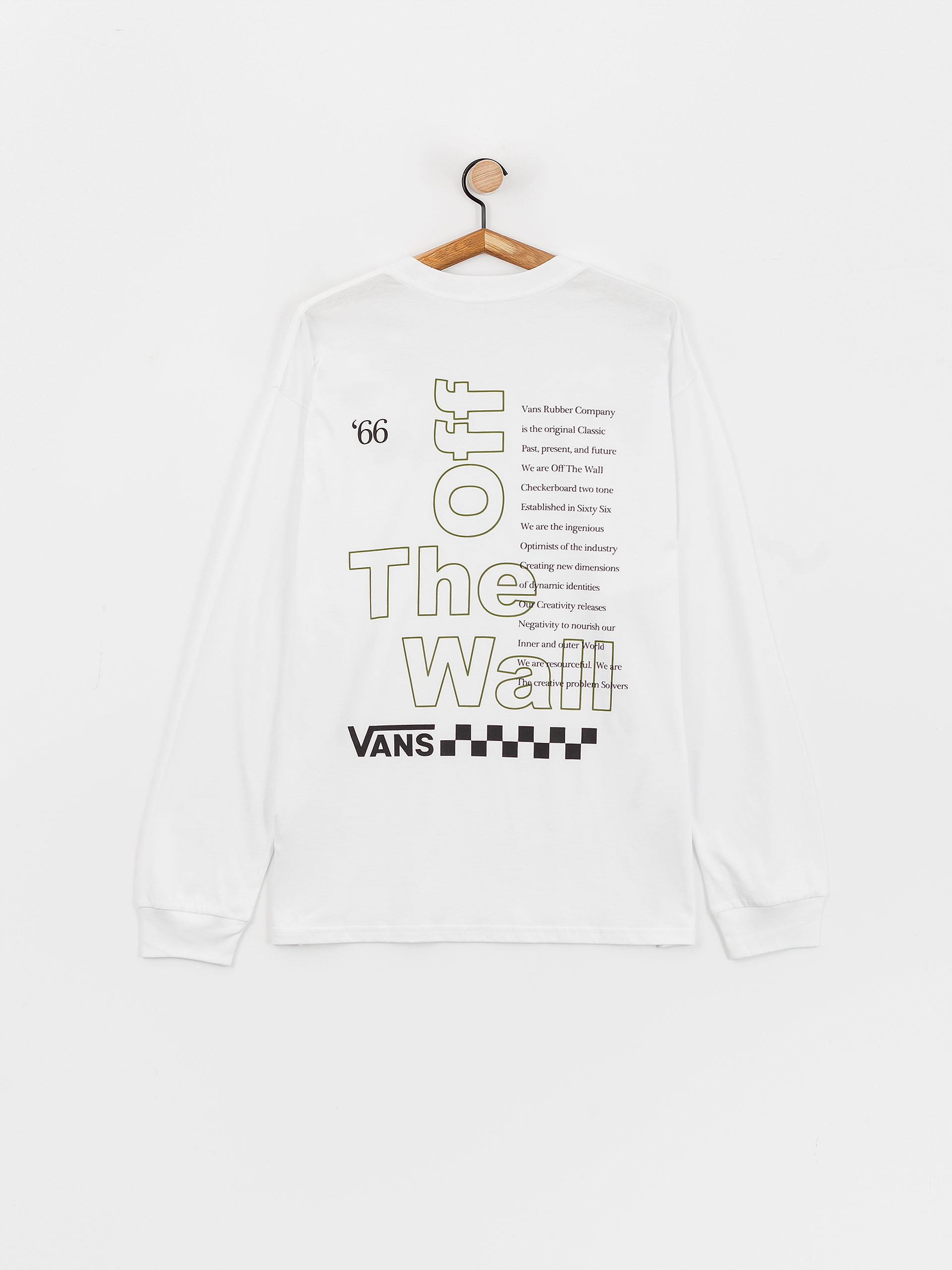 Longsleeve Vans Posted (white)