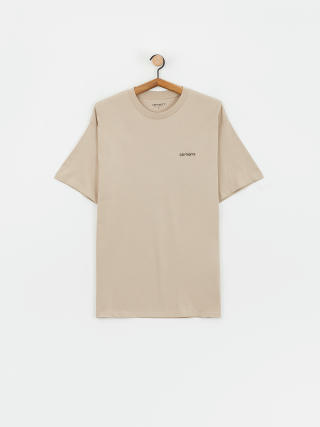 T-shirt Carhartt WIP Script Embroidery (wall/black)