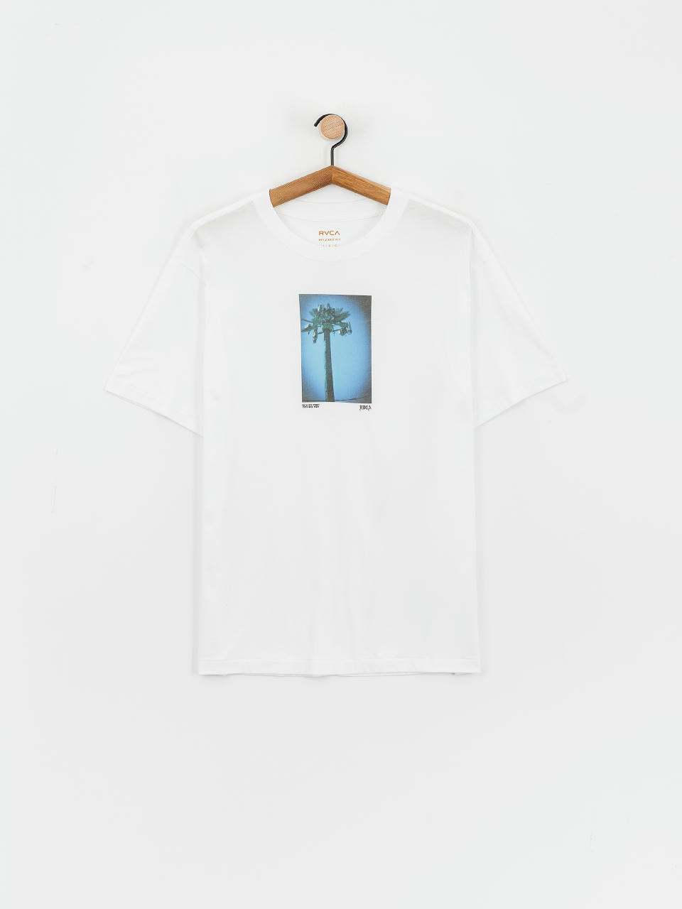 T-shirt RVCA Palm Tv (white)