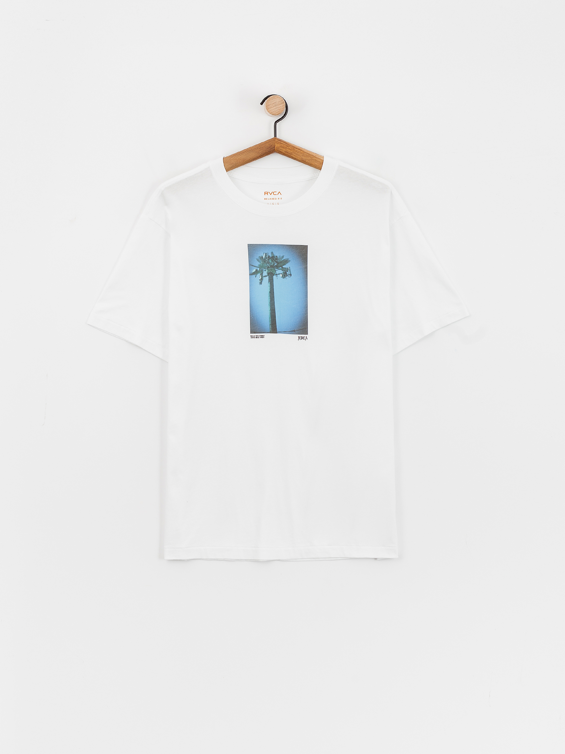 T-shirt RVCA Palm Tv (white)