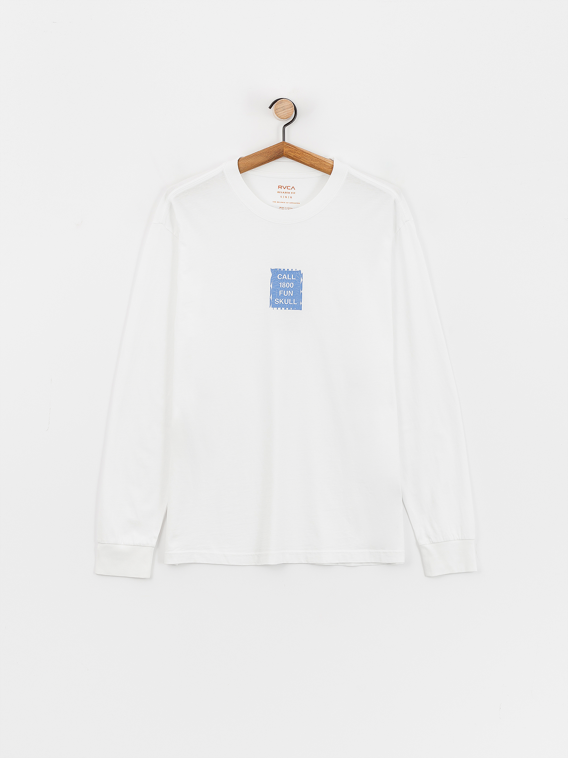 Longsleeve RVCA Call Rvca (white)