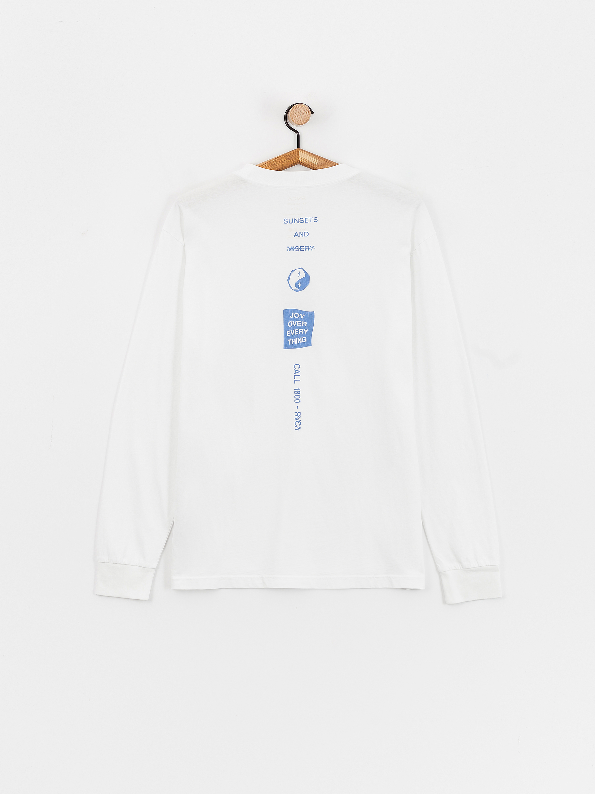 Longsleeve RVCA Call Rvca (white)