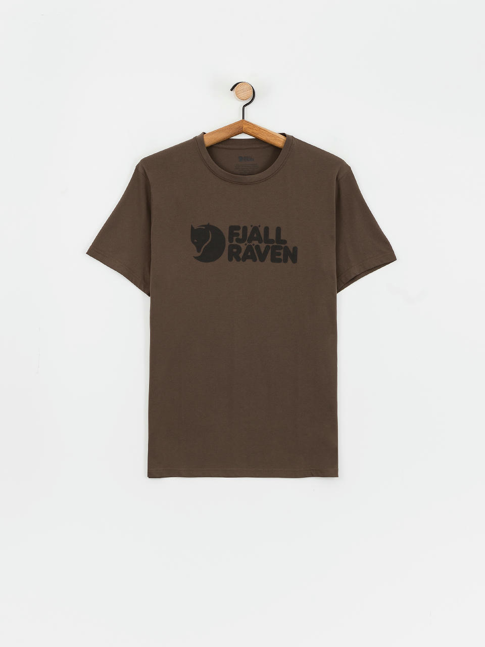 T-shirt Fjallraven Logo (dark olive)