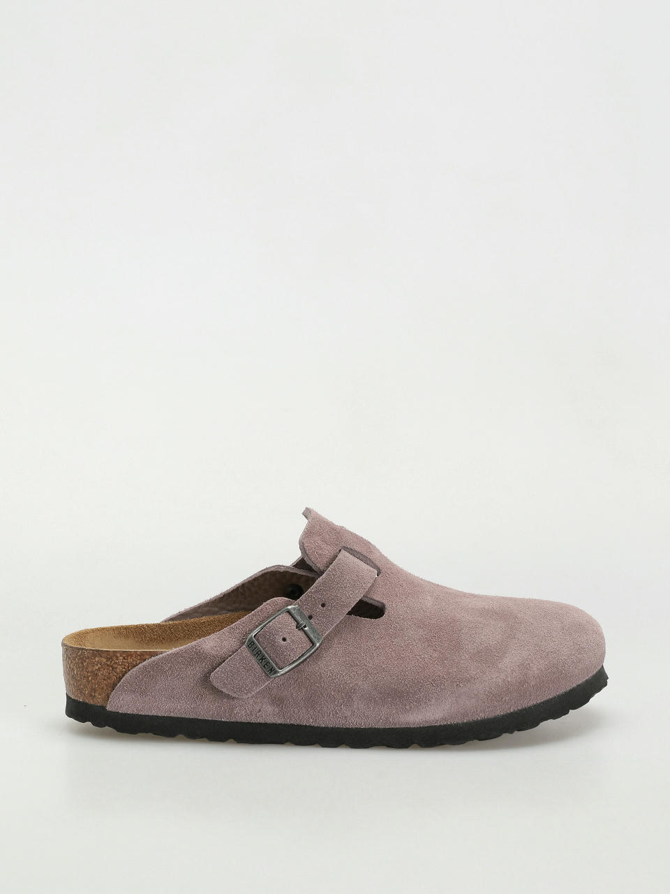 Klapki Birkenstock Boston Suede Regular Wmn (faded purple)