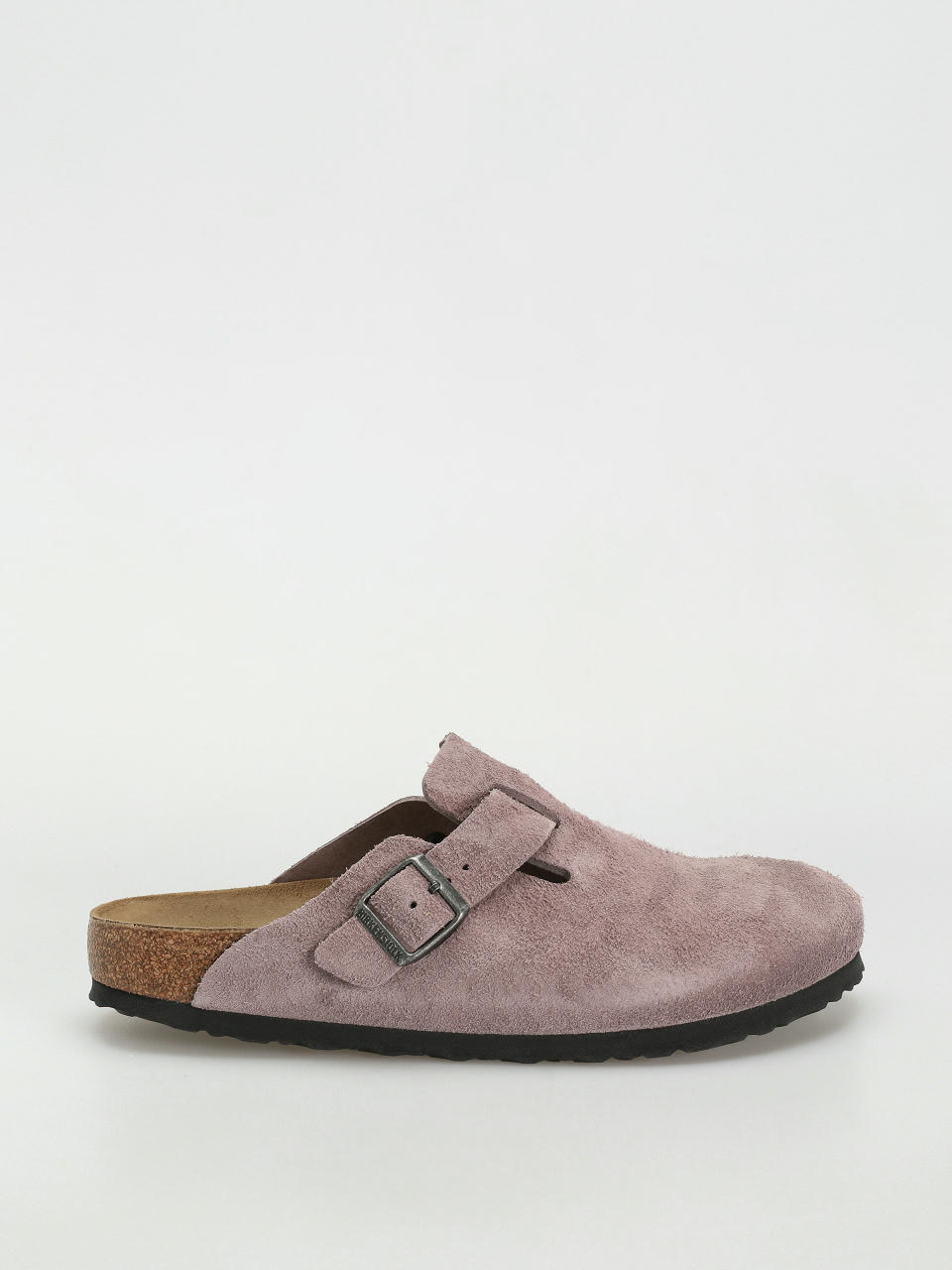 Klapki Birkenstock Boston Suede Narrow (faded purple)