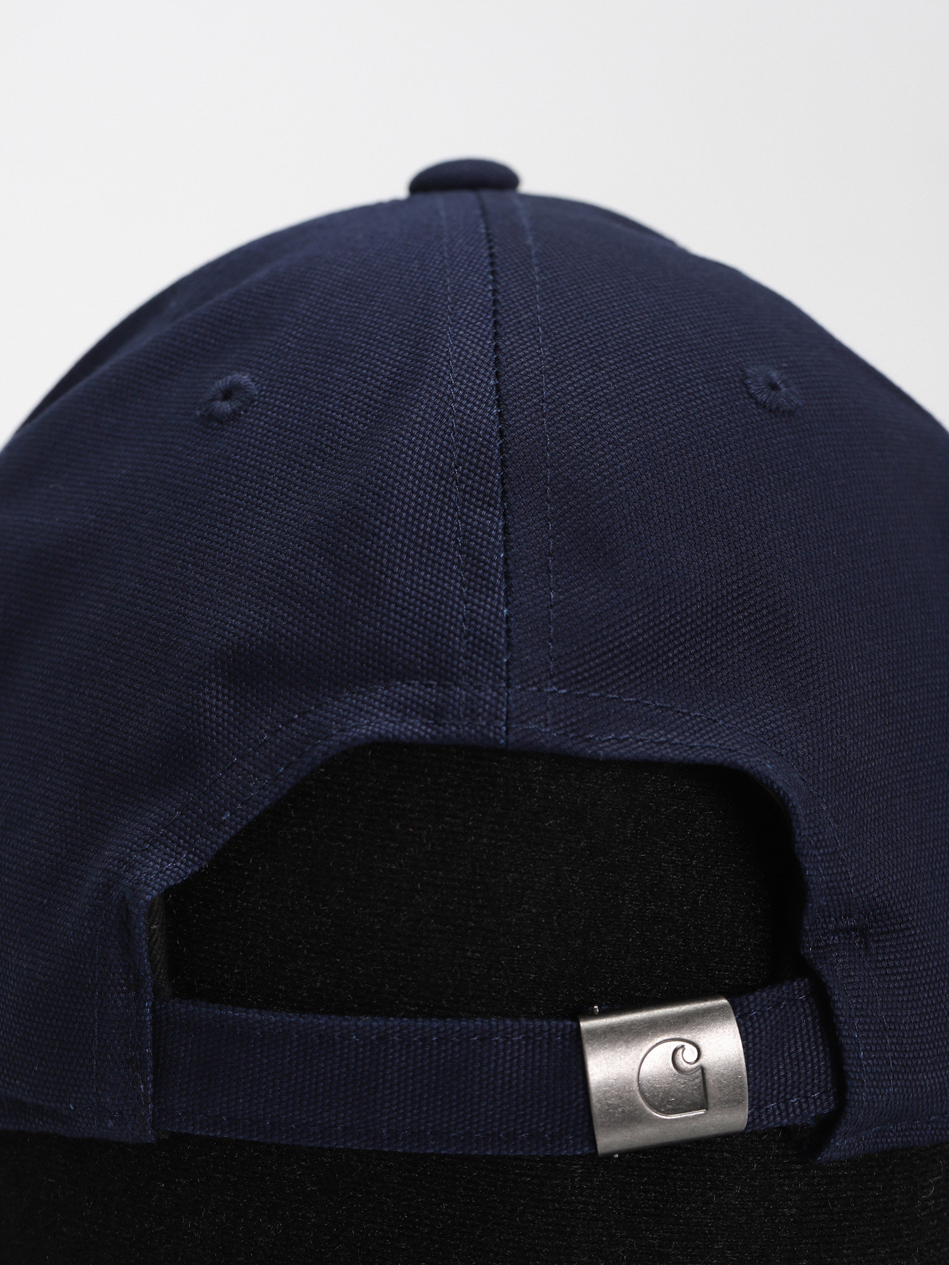 Czapka z daszkiem Carhartt WIP Canvas Script (air force blue/malbec)