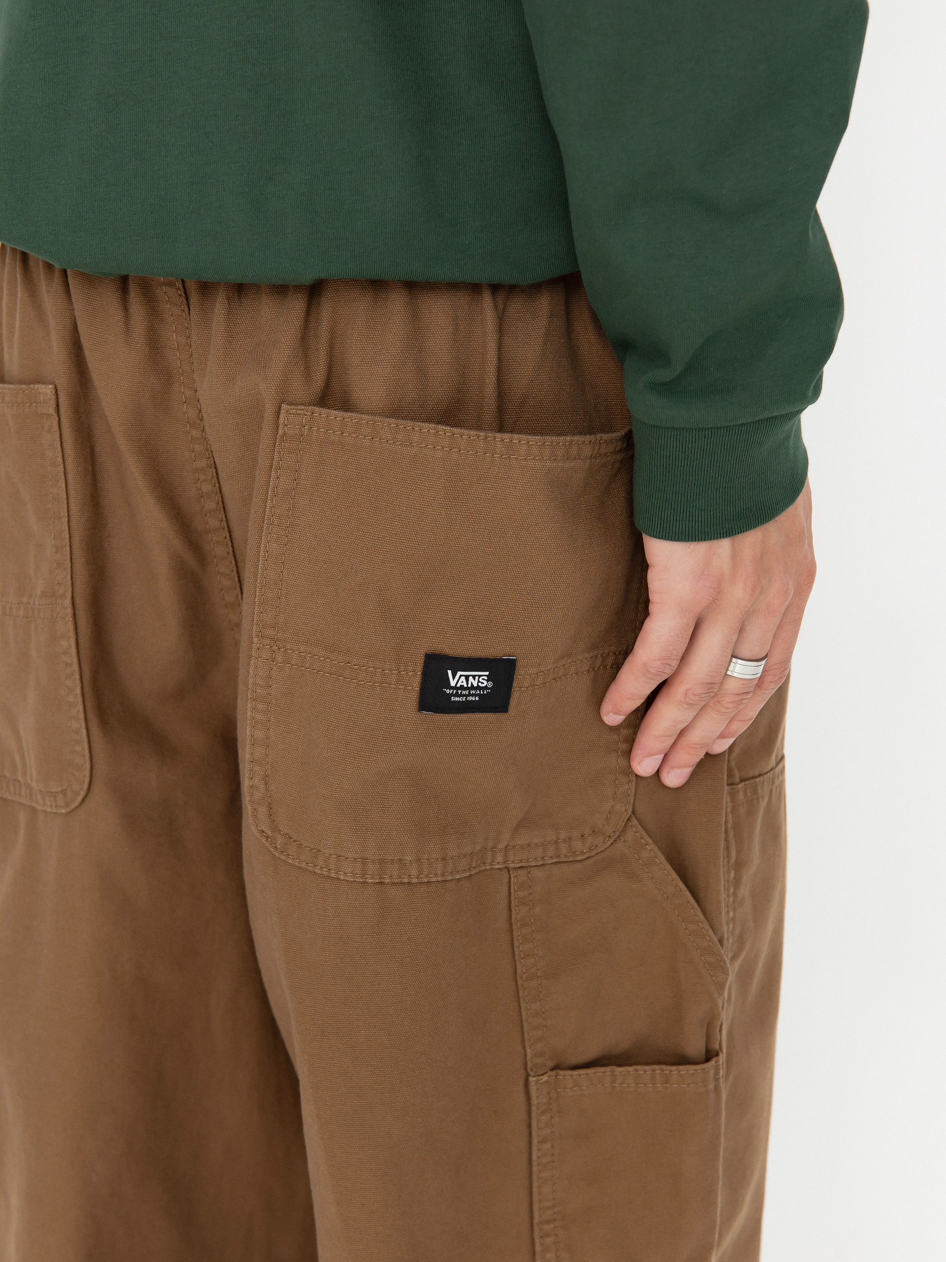 Spodnie Vans Range Carpenter Canvas Baggy Tapered (sepia)