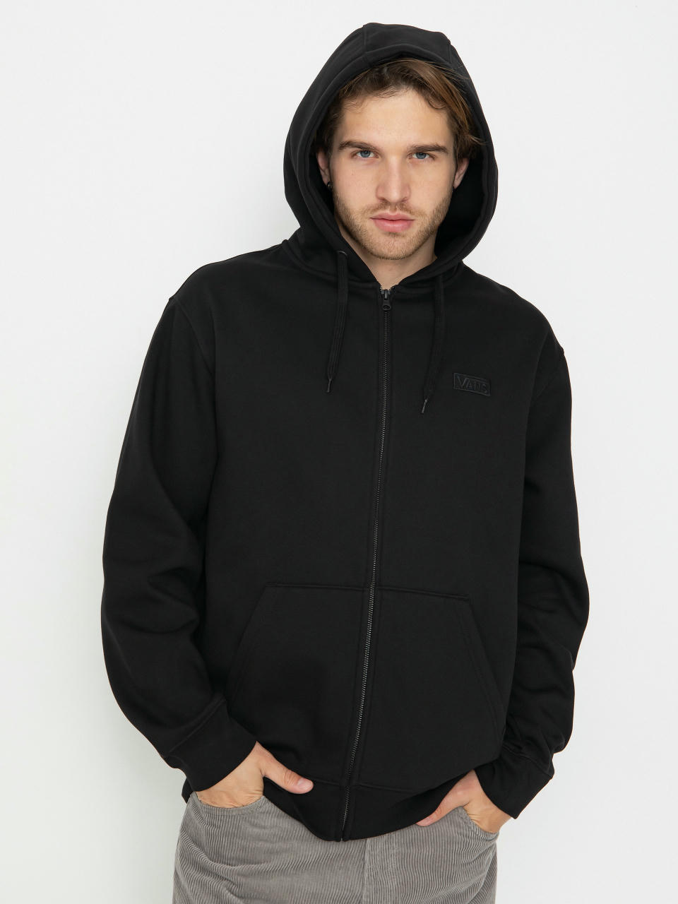 Bluza z kapturem Vans Core Basic ZHD (black)