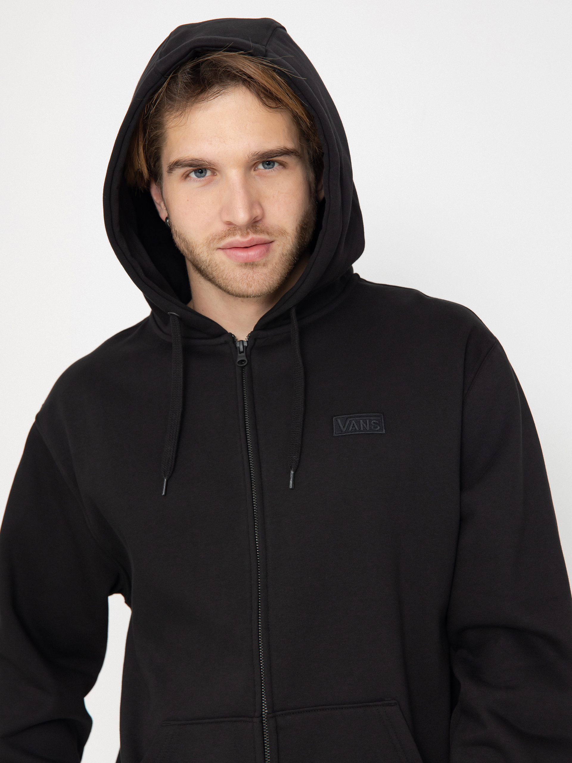 Bluza z kapturem Vans Core Basic ZHD (black)