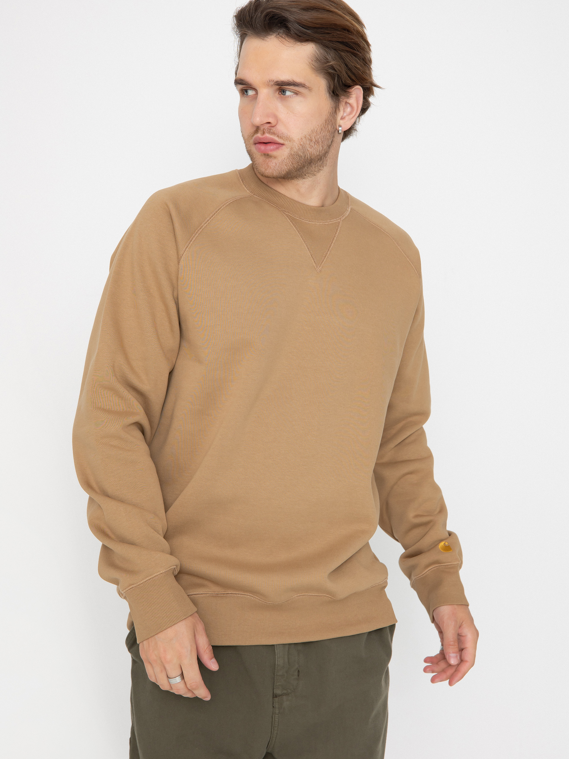 Bluza Carhartt WIP Chase (peanut/gold)