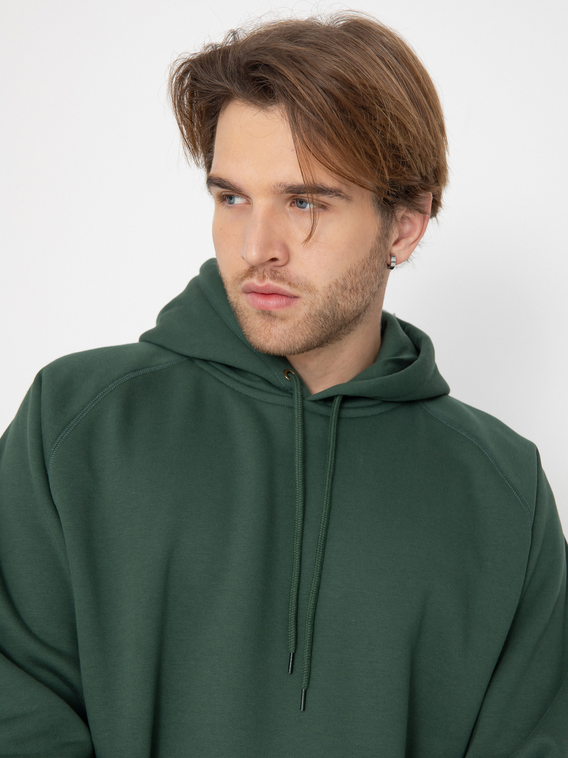 Bluza z kapturem Carhartt WIP Chase HD (sycamore tree/gold)