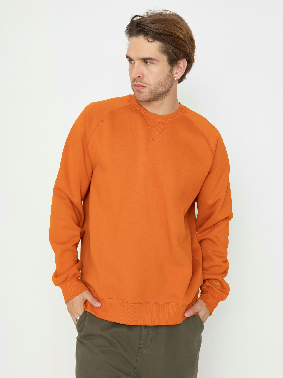 Bluza Carhartt WIP Chase (turmeric/gold)