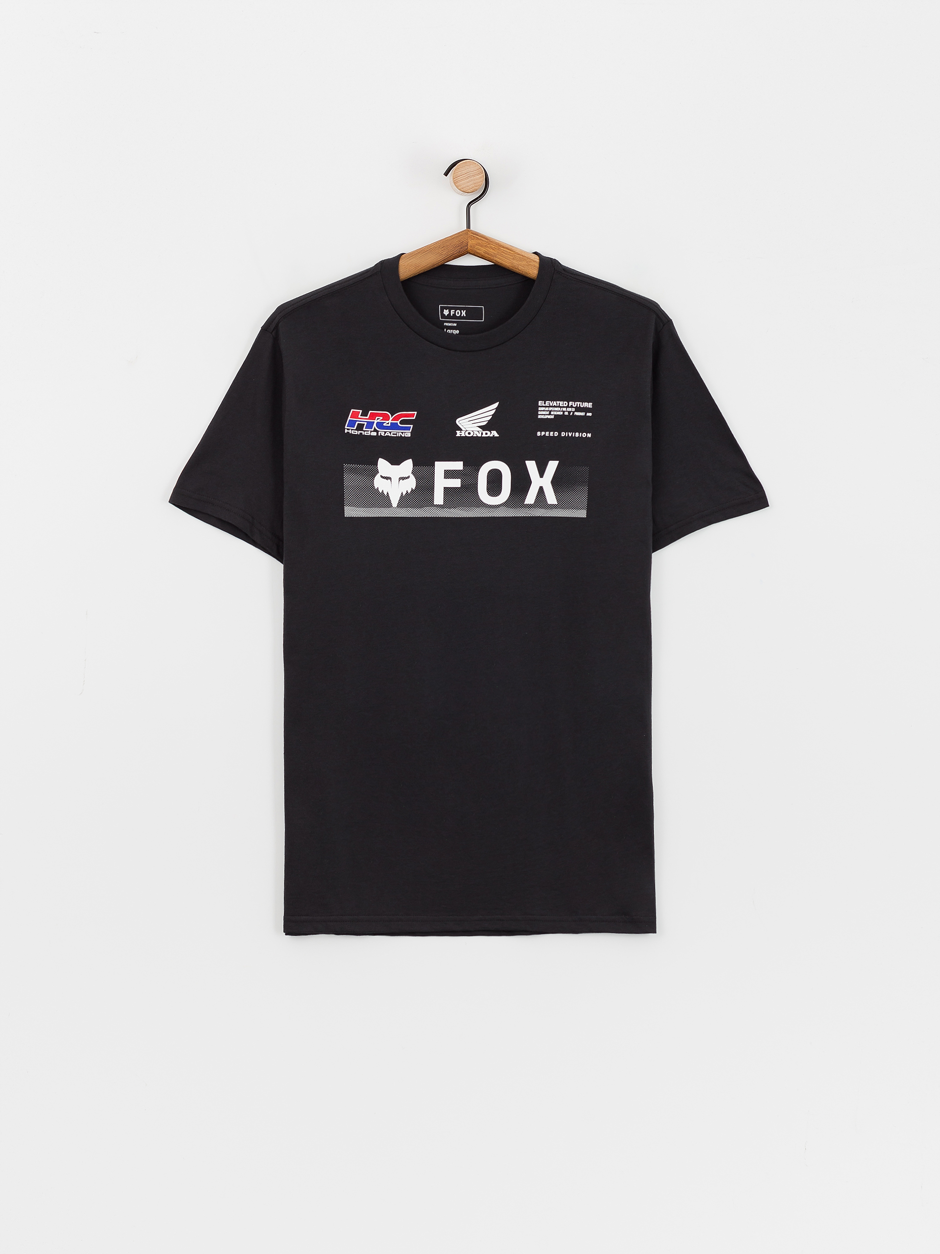 T-shirt Fox X Honda (black)