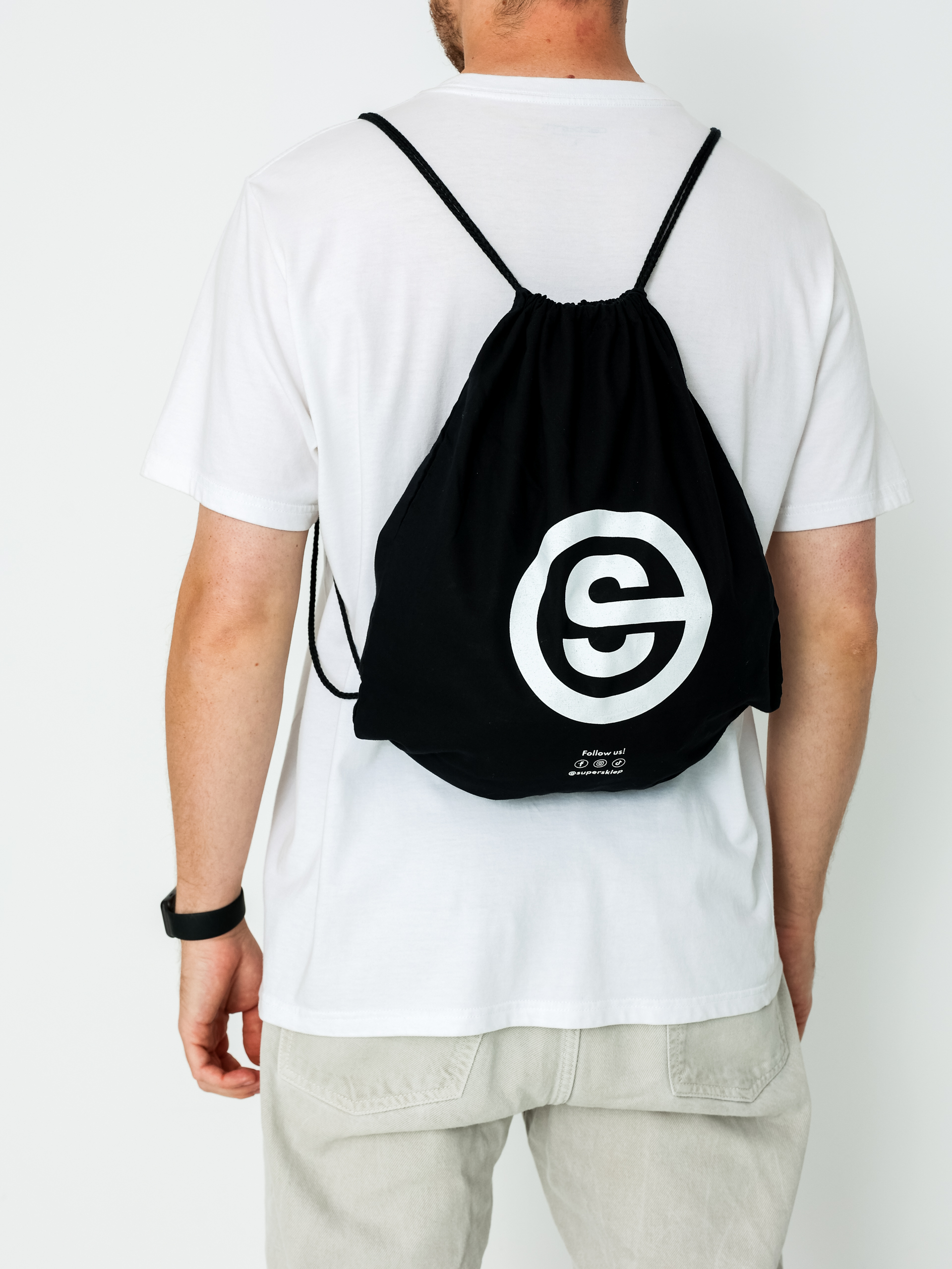 Worek Supersklep Stamp (black)