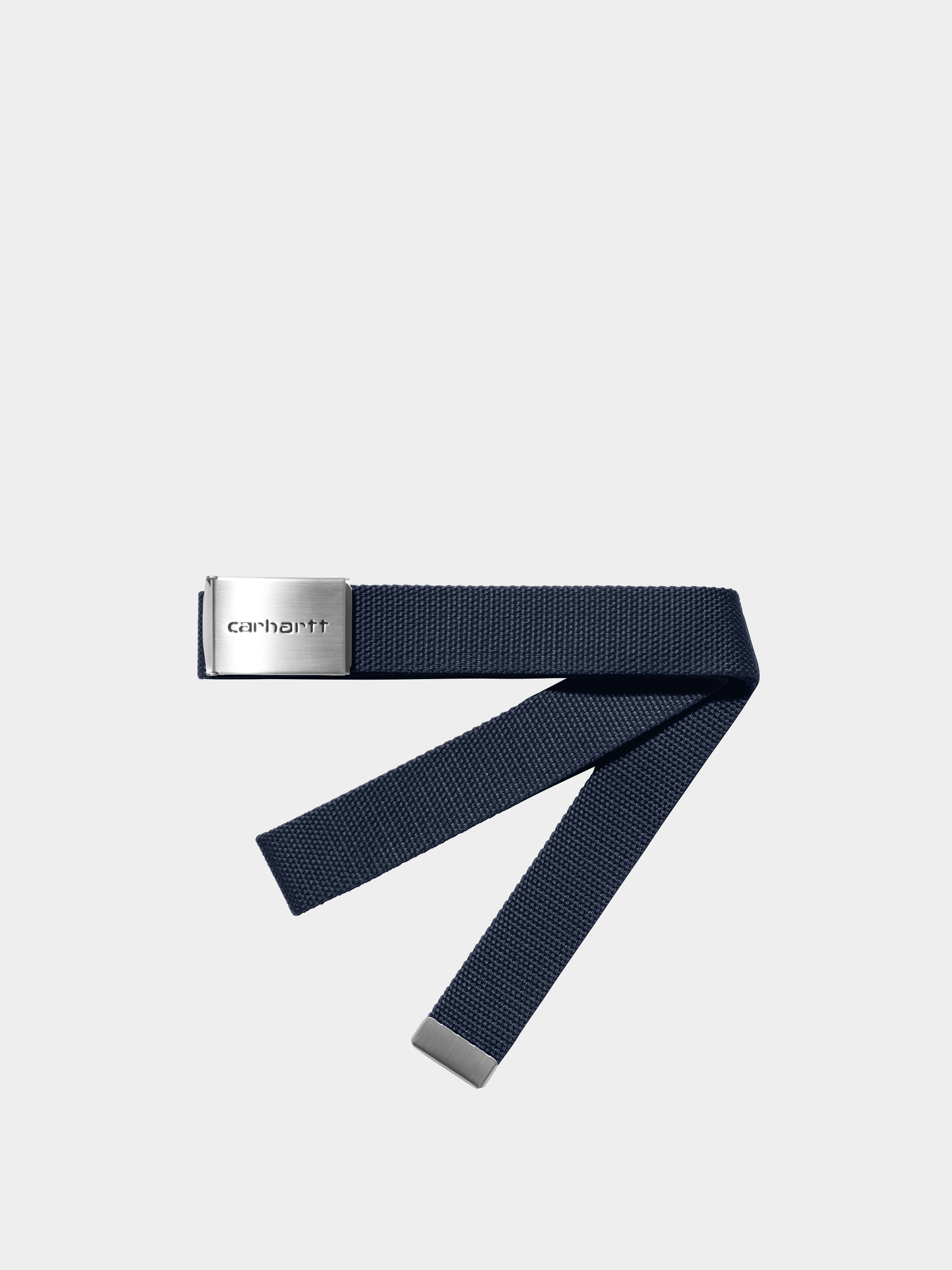 Pasek Carhartt WIP Clip Belt Chrome (air force blue)