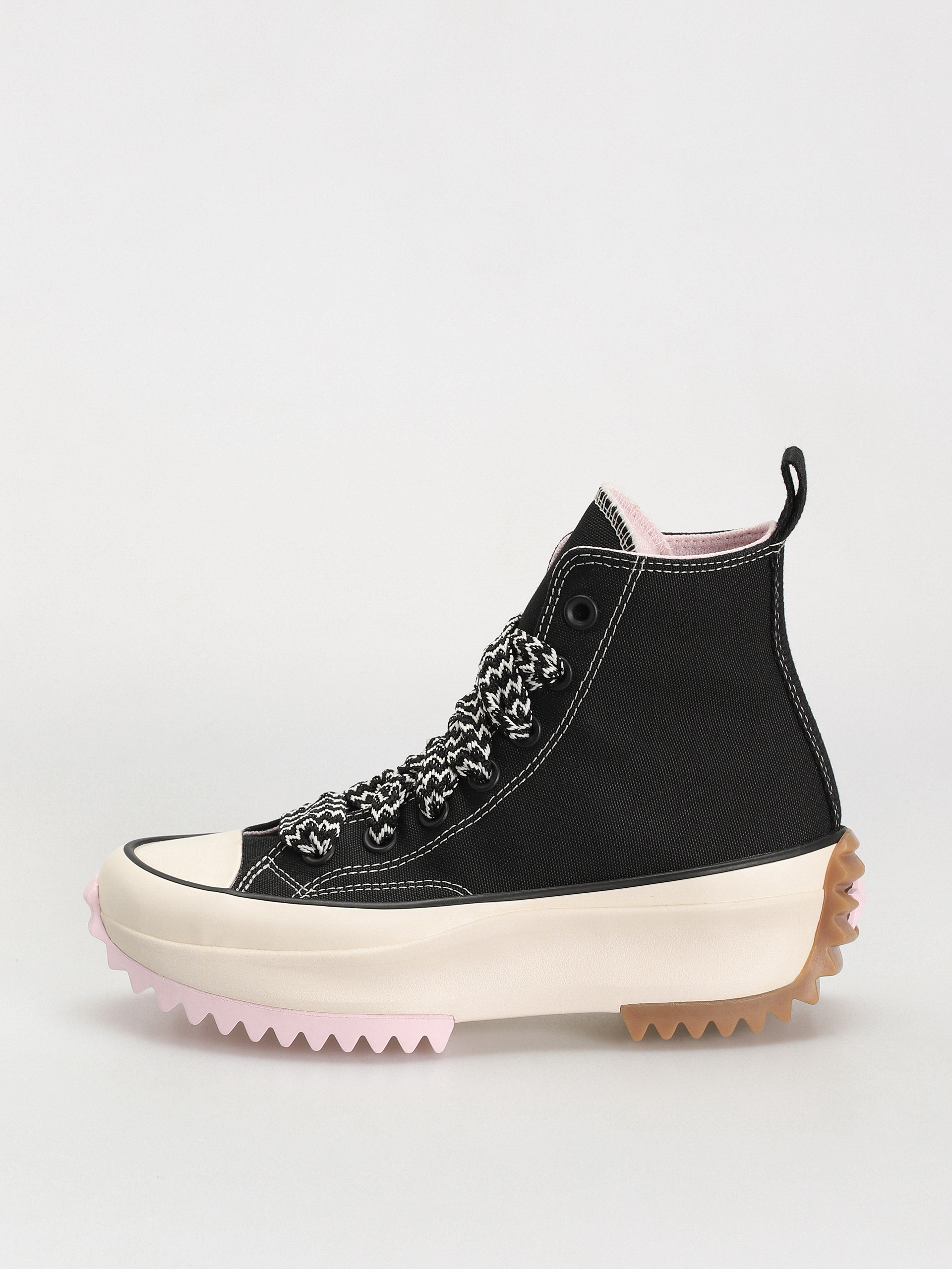 Buty Converse Run Star Hike Hi (black/pink foam/egret)