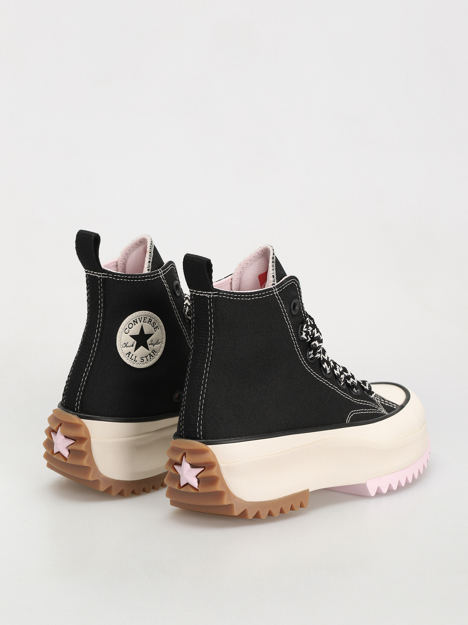 Buty Converse Run Star Hike Hi (black/pink foam/egret)
