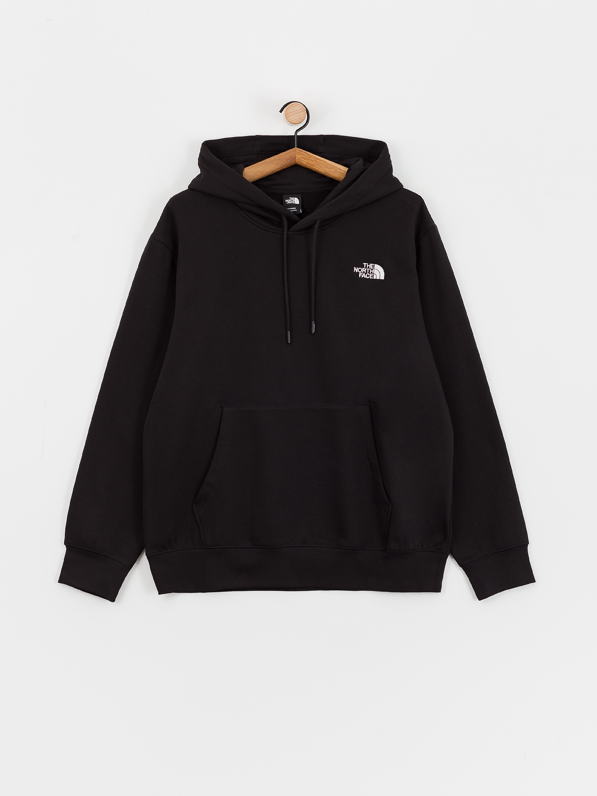 Bluza z kapturem The North Face Essential Relaxed HD - czarny (tnf