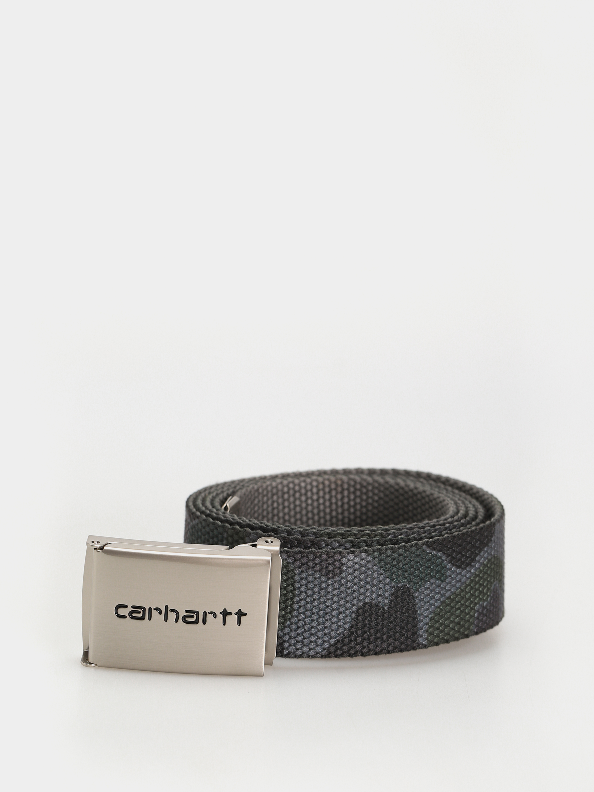 Pasek Carhartt WIP Clip Belt Chrome (camo duck/grey)