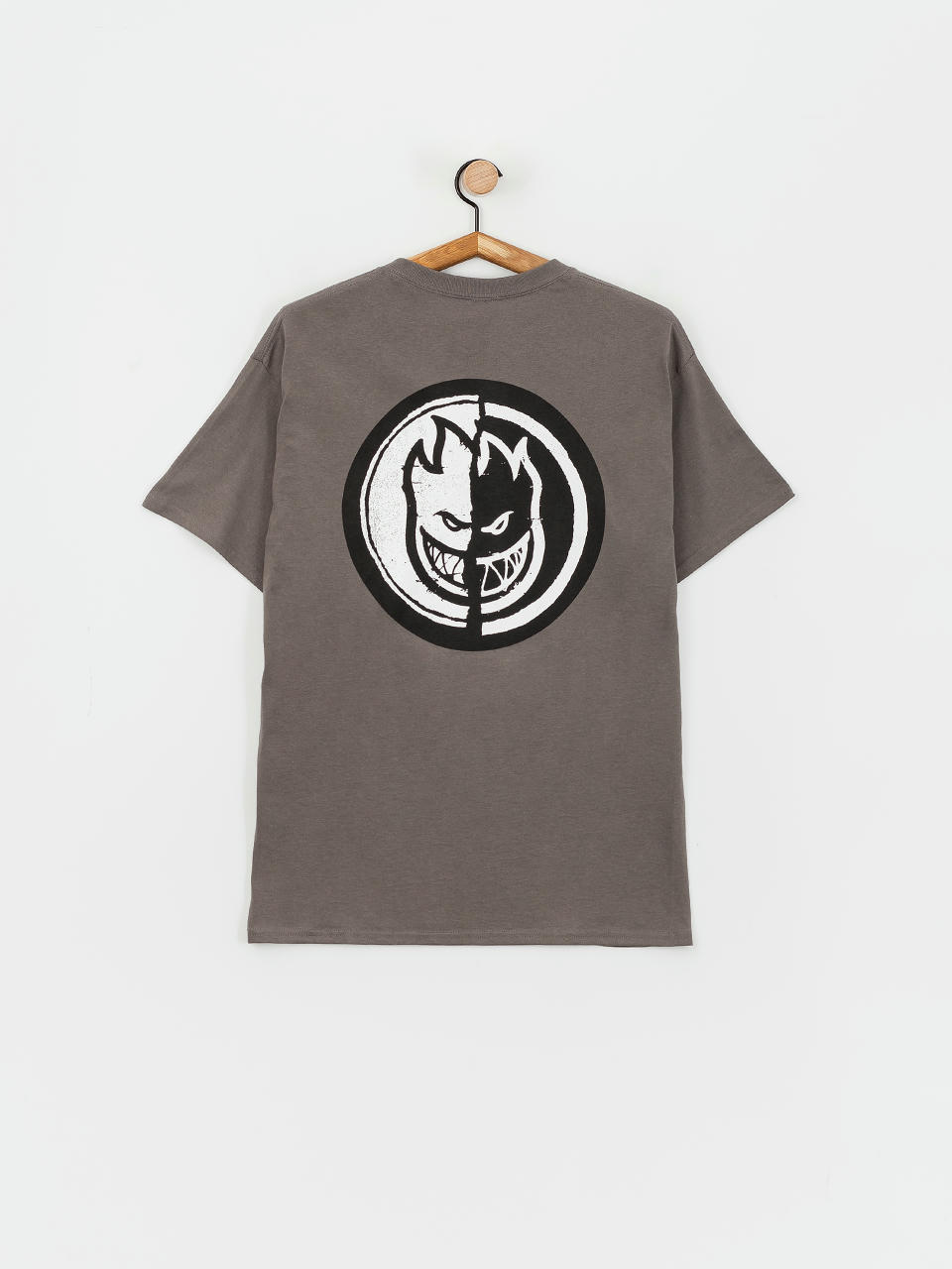 T-shirt Spitfire Yin Yang (charcoal/black/red)