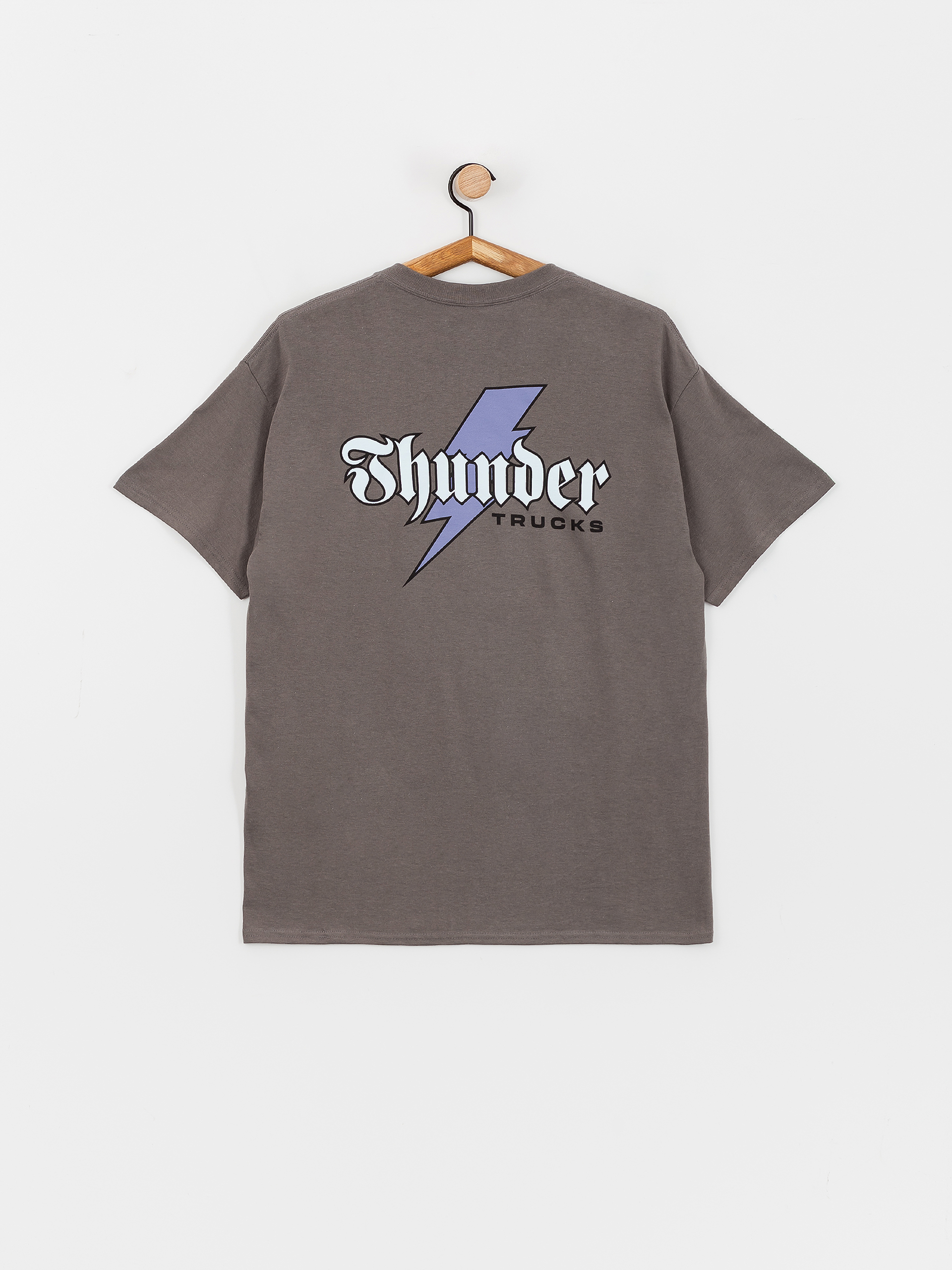 T-shirt Thunder Bolt Script (charcoal)