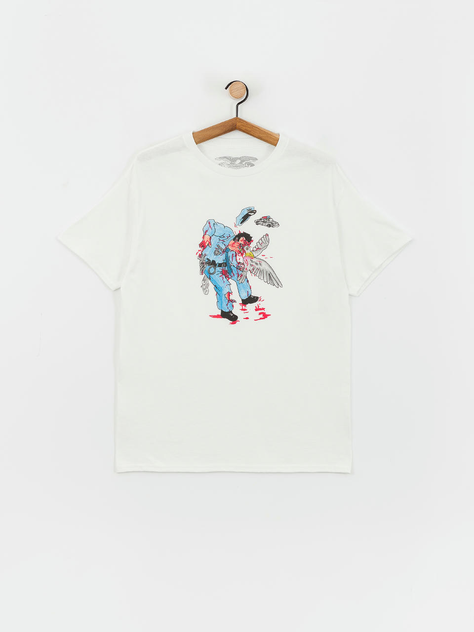 T-shirt Antihero Pigeon Attack (white/multi)