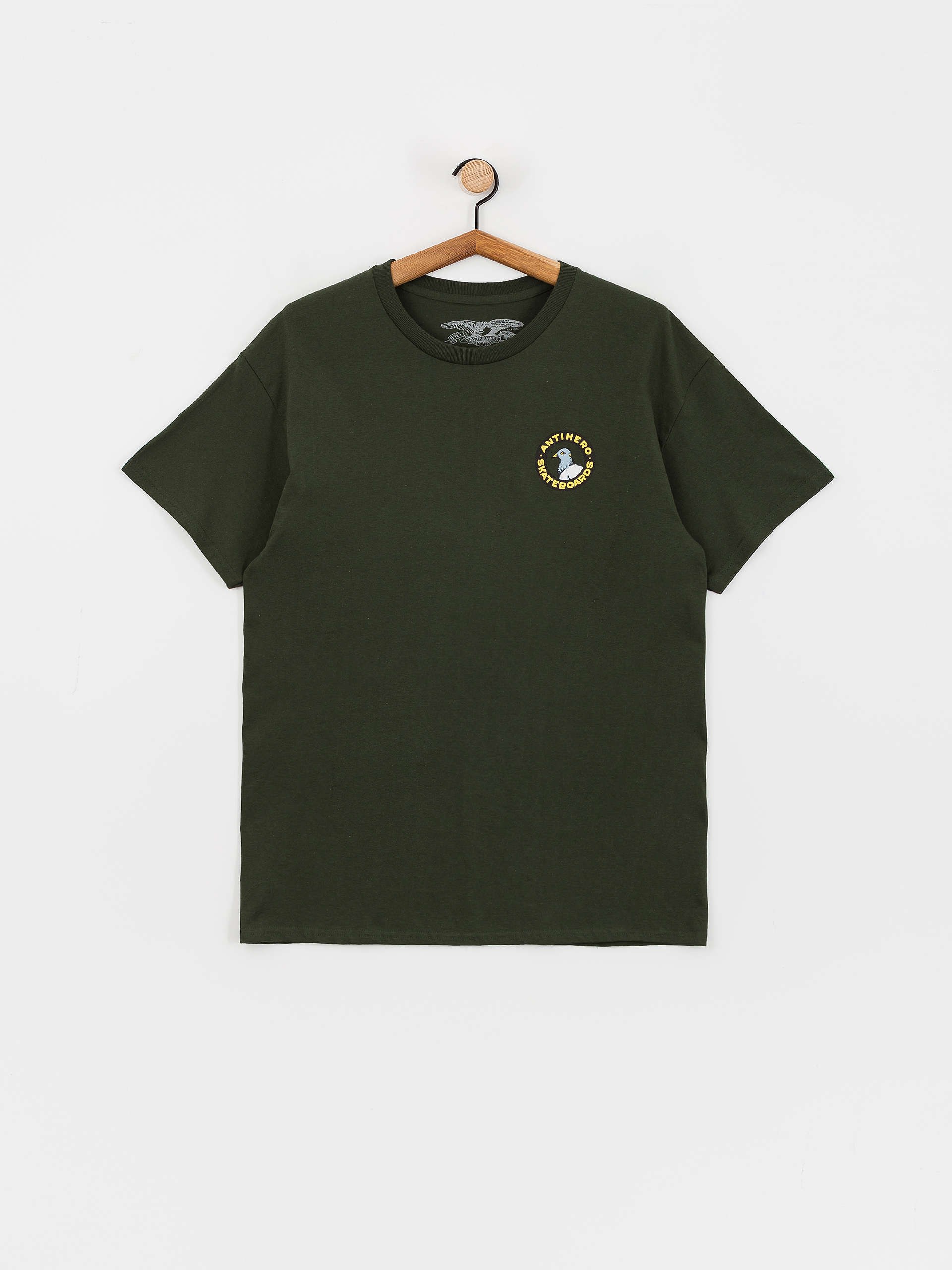 T-shirt Antihero Pigeon Rnd (forest green/mt)