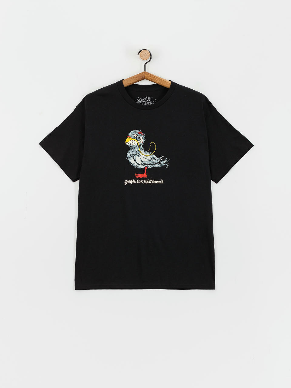 T-shirt Antihero Grimple Stix Pigeon (black/multi)