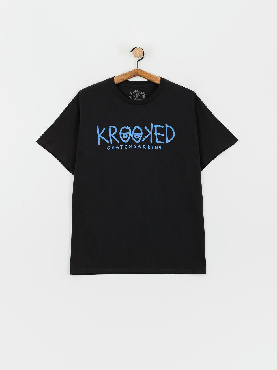 T-shirt Krooked Krkd Eyes (black/blue)