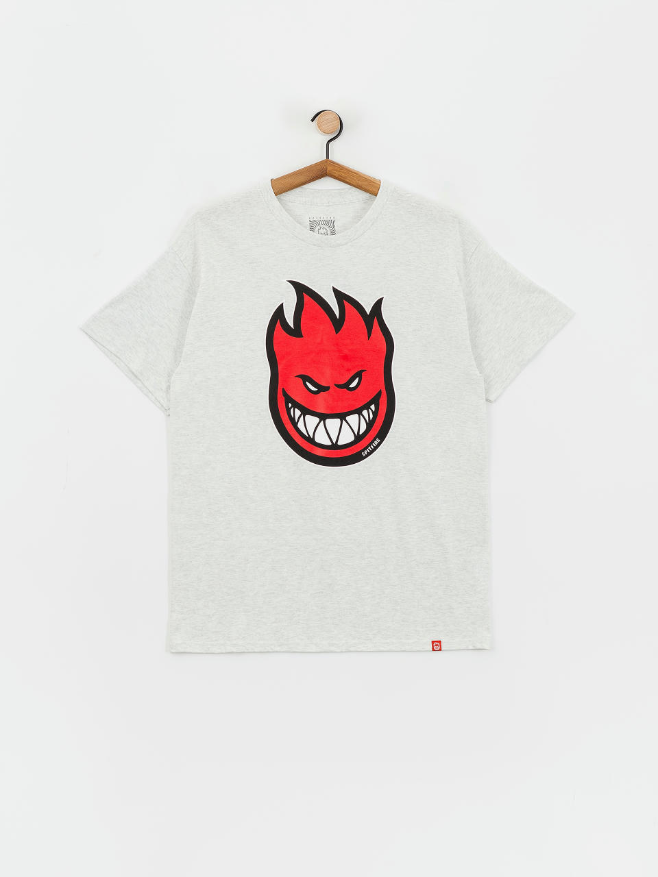 T-shirt Spitfire Big Head Fill (ash heather/red/black/white)