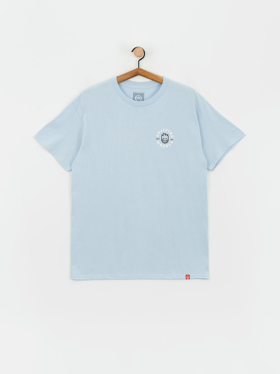 T-shirt Spitfire Big Head Classic (light blue/black/white)