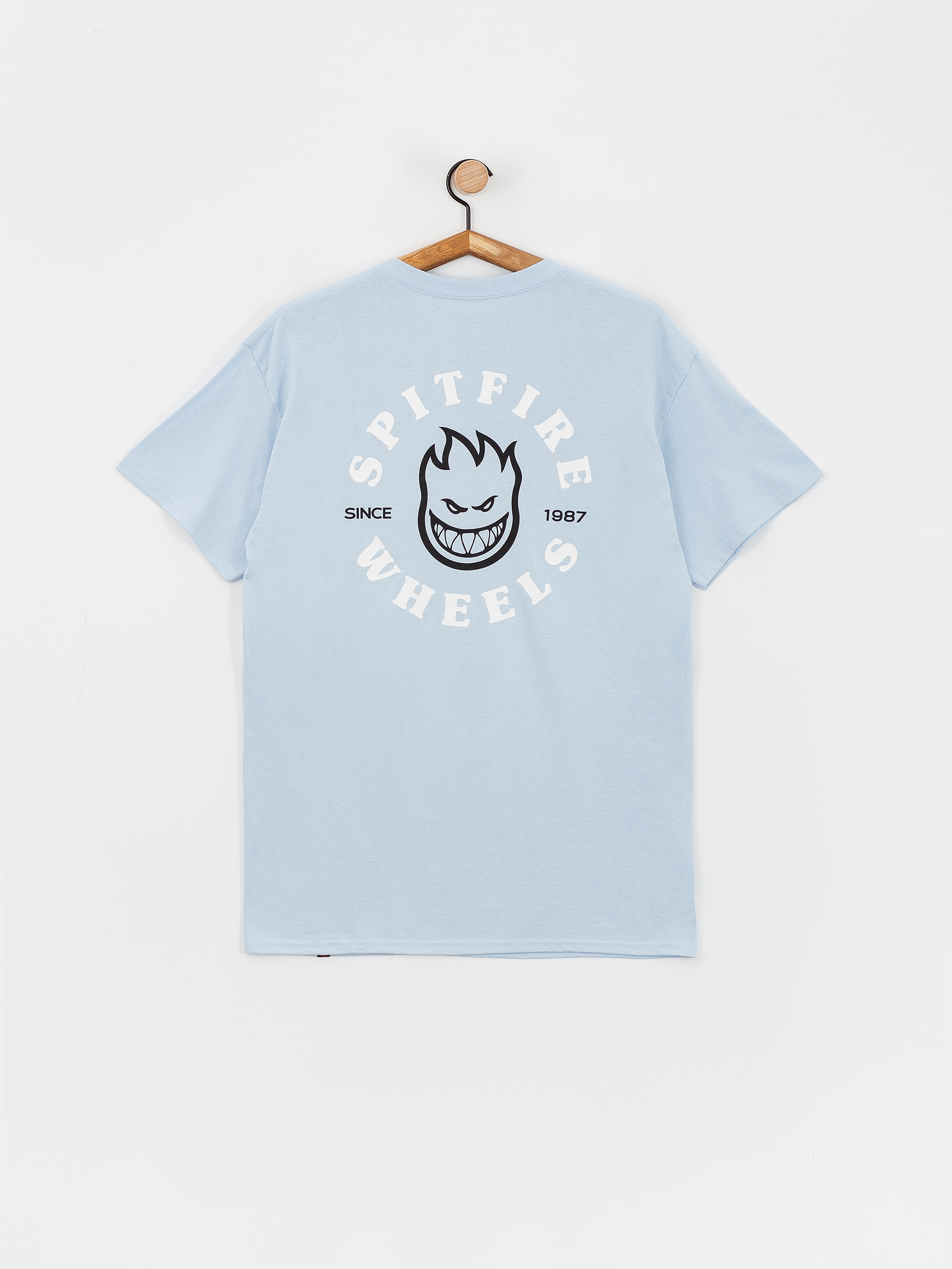 T-shirt Spitfire Big Head Classic (light blue/black/white)