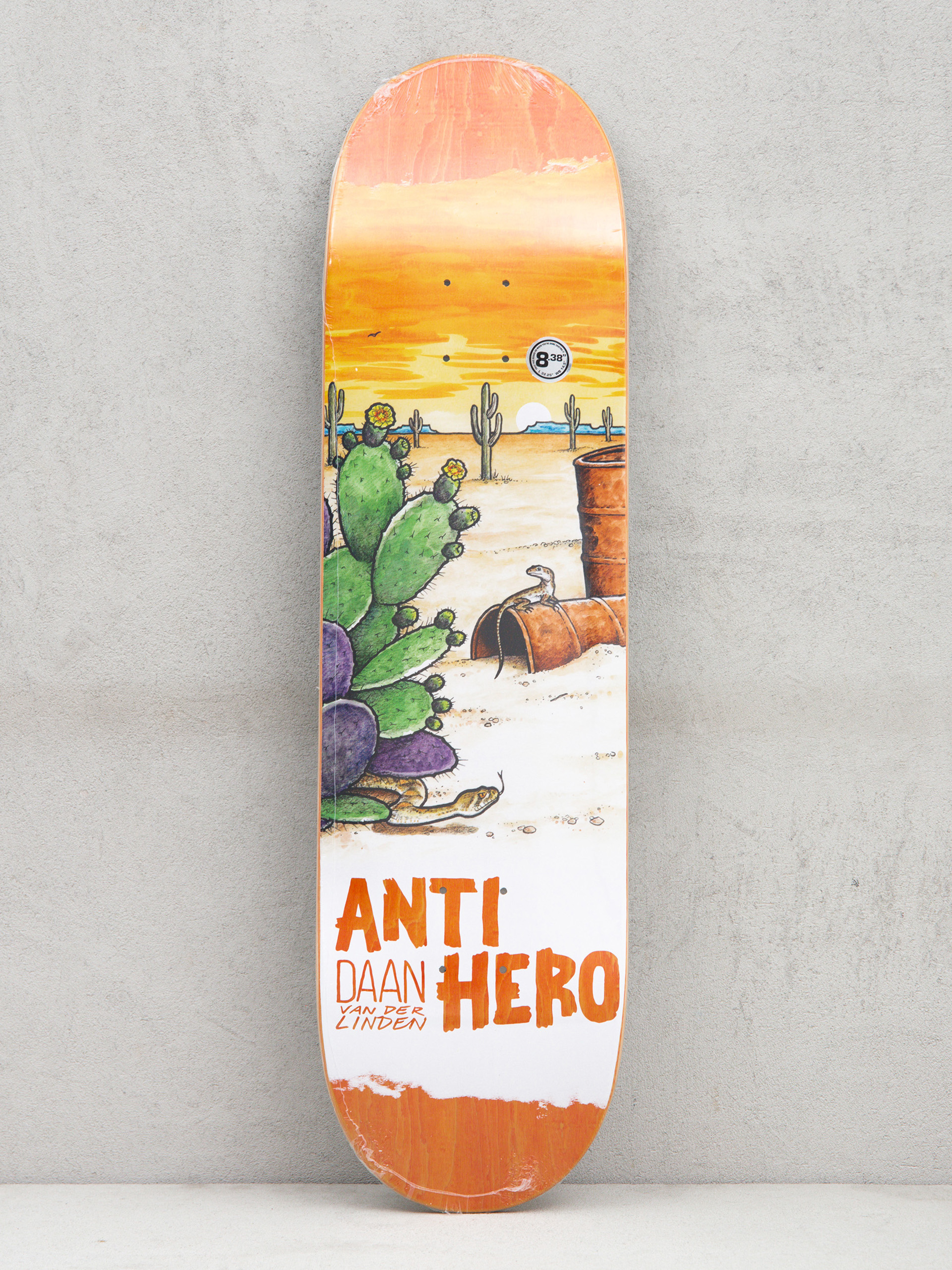 Deck Antihero Daan Desertscape (orange)